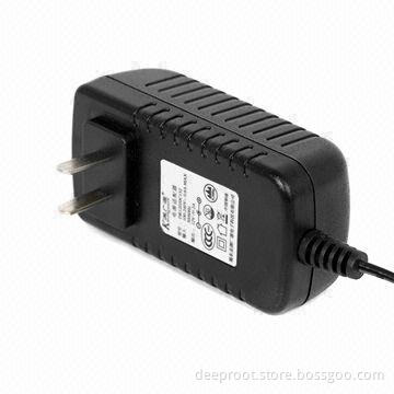 UL-certified Switching AC/DC Adapter for CCTV Camera, with 24W Maximum Output Power, USA Plug